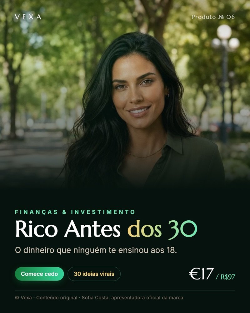 Rico Antes dos 30 · Finanças e Investimento